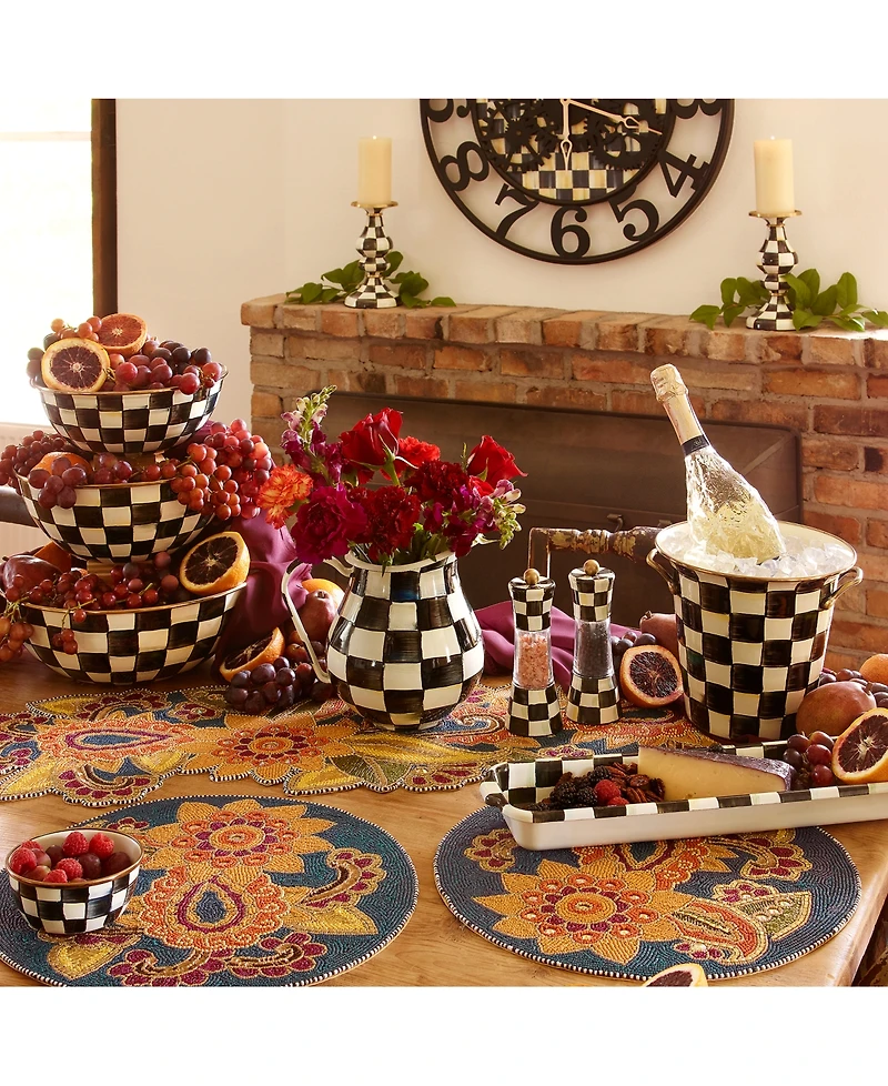 Mackenzie-Childs Courtly Check Baguette Dish