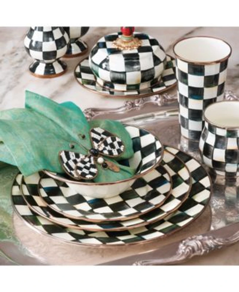 Mackenzie Childs Courtly Check Collection