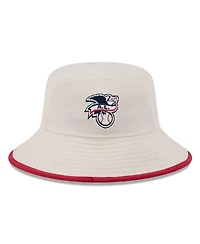New Era Men's Khaki Oakland Athletics 2024 Fourth of July Bucket Hat