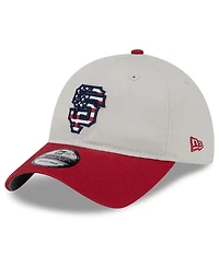 Men's New Era Red San Francisco Giants Fourth of July 9TWENTY Adjustable Hat
