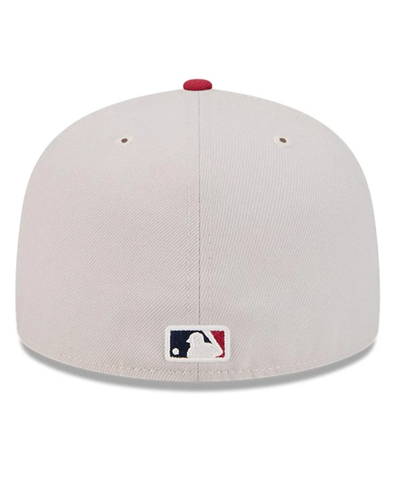New Era Men's Red Oakland Athletics 2024 Fourth of July 59FIFTY Fitted Hat