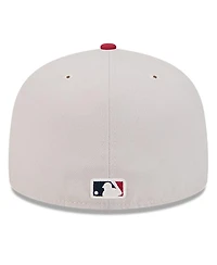 New Era Men's Red Oakland Athletics 2024 Fourth of July 59FIFTY Fitted Hat