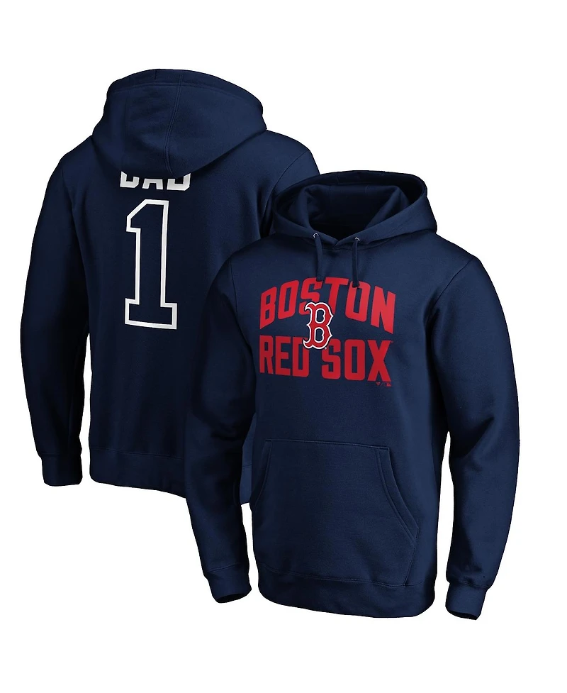 Fanatics Men's Navy Boston Red Sox Father's Day 1 Dad Pullover Hoodie