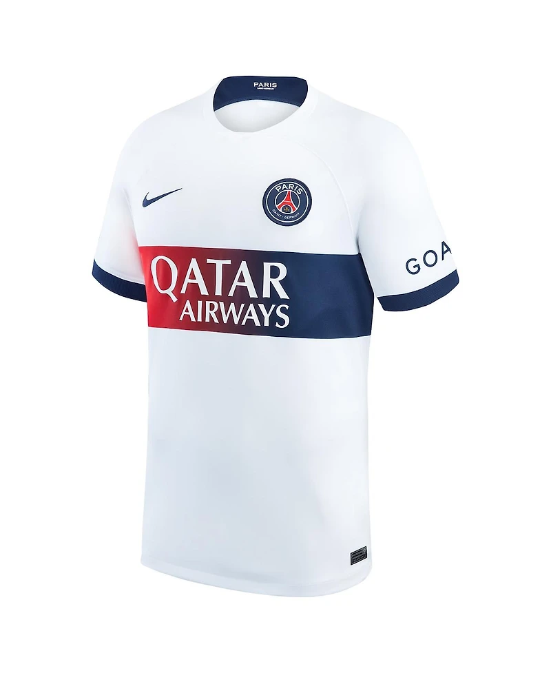 Nike Men's Achraf Hakimi White Paris Saint-Germain 2023/24 Away Stadium Replica Player Jersey