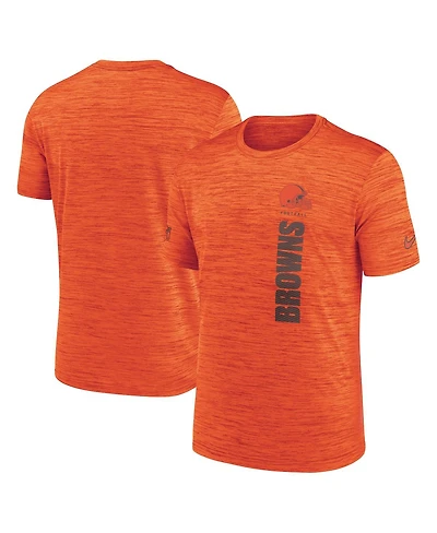 Nike Men's Orange Cleveland Browns 2024 Sideline Velocity Performance T-Shirt