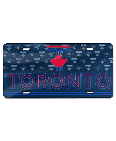 Wincraft Toronto Blue Jays 2024 City Connect Laser Cut Acrylic License Plate