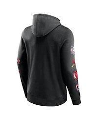 Fanatics Men's Black St. Louis Cardinals Wild Winner Pullover Hoodie