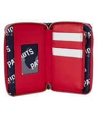 Loungefly New England Patriots Sequin Zip-Around Wallet