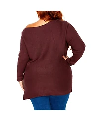 Plus Lean Sweater