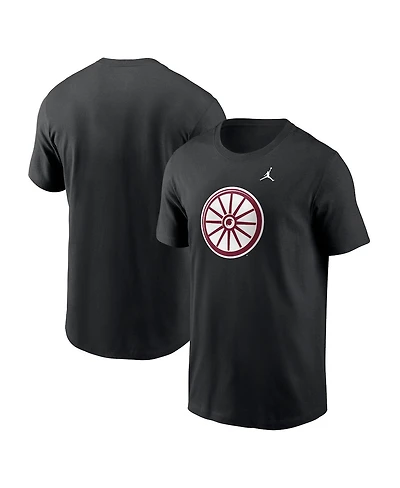Jordan Men's White Oklahoma Sooners Primetime Evergreen Alternate Logo T-Shirt