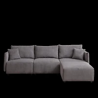 Versatile Comfort Modern & Customizable Modular Corduroy Sofa