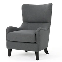 Streamdale Contemporary Accent Club Chair with Wingback Design