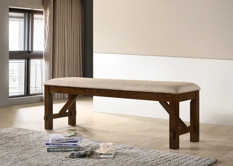 Streamdale Furniture Solid Wood Dining Bench