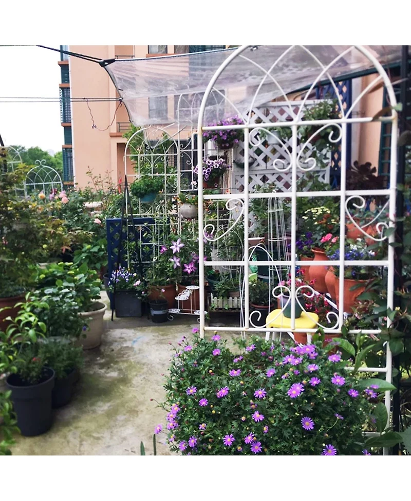 Streamdale Furniture Assembled 4-Pack Plant Trellises for Vine Plants and Climbing Flowers