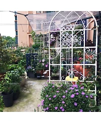 Streamdale Furniture Assembled 4-Pack Plant Trellises for Vine Plants and Climbing Flowers