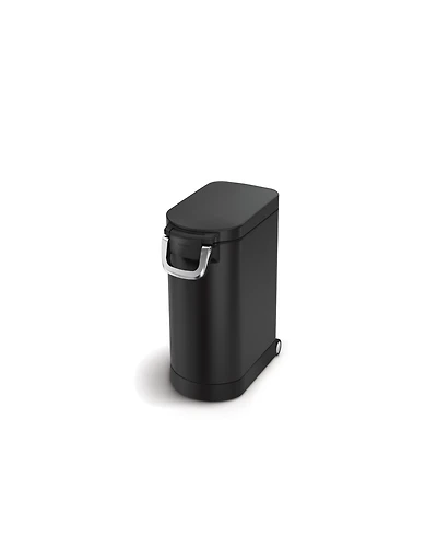 Simplehuman Medium Pet Food Can, Storage Container with Magnetic Scoop