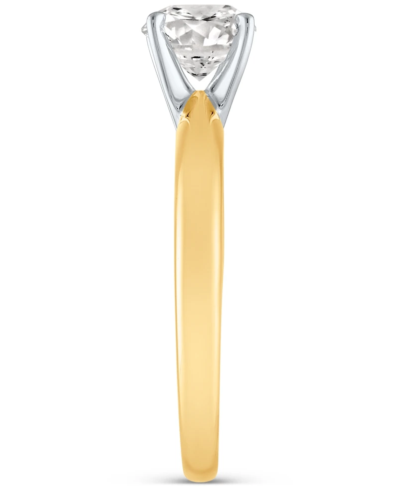 Gia Certified Diamond Engagement Ring (1 ct. t.w.) 14k White Gold or &