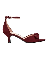 Bandolino Women's Andora Bow Kitten Heel Sandals