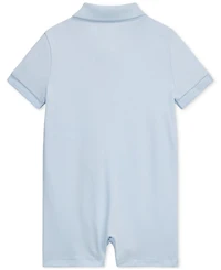 Polo Ralph Lauren Baby Boys Cotton Short Sleeved Shortall