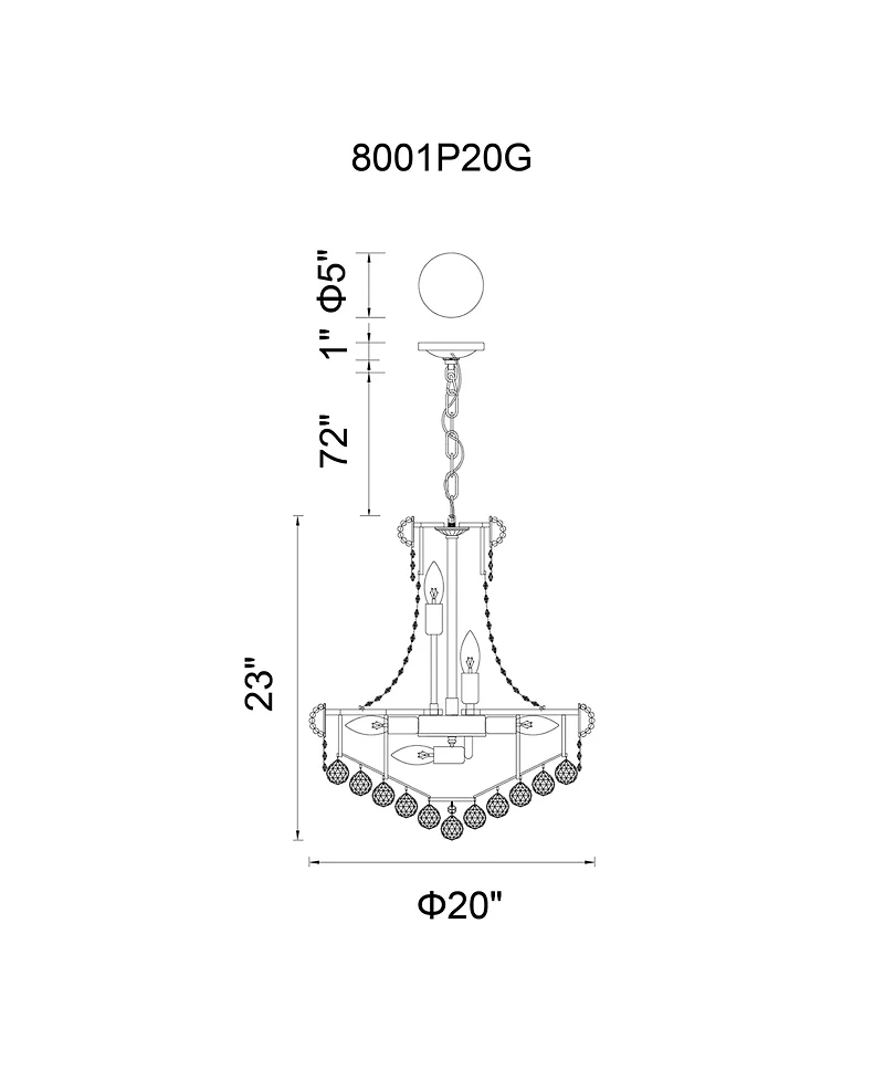 Cwi Lighting Empire 14 Light Down Chandelier