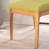 Streamdale Comfortable and Stylish Gray Linen Blended Fabric Dining Chairs