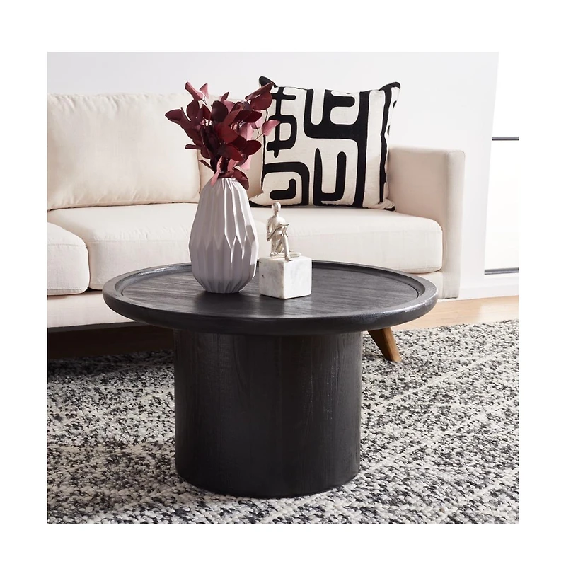 Safavieh Devin Round Pedestal Coffee Table