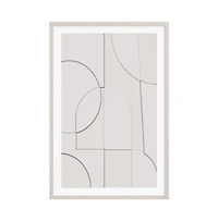 Peaceful Configuration Framed Wall Art