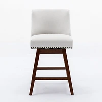 Simplie Fun Ergonomic Swivel Chair with Curved Back for Enhanced Comfort