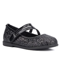 Olivia Miller Little Girls Princess Heart Mary Jane Flat