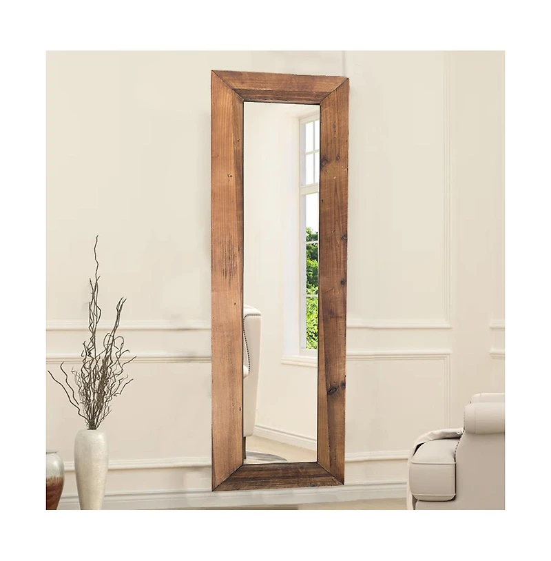 Slickblue Classic Floor Mirror - Timeless Addition to Your Bedroom, Living Room, or Entryway