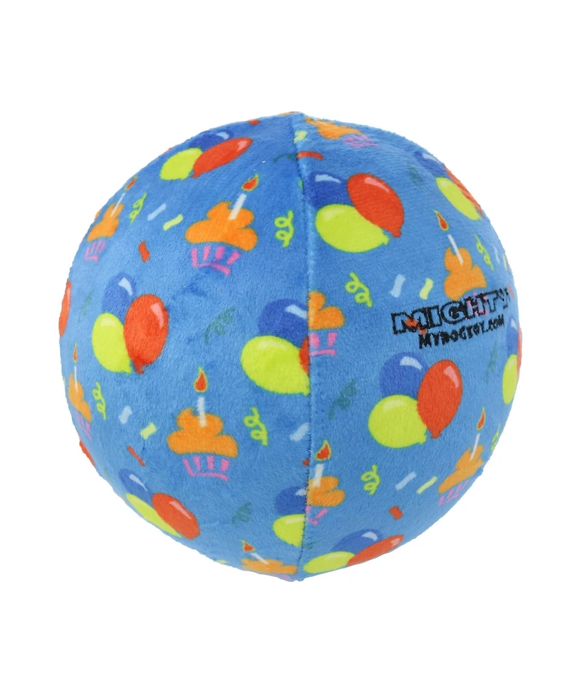 Mighty Ball Large Celebration, Durable Squeaky Dog Toy