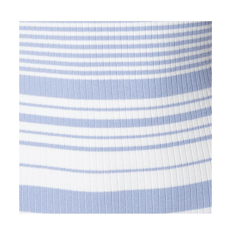 Bebe Women's Striped Sweater Midi Dress