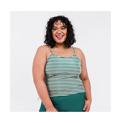 Calypsa Plus Size Adjustable Strap Maya Swim Top