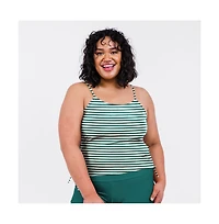 Calypsa Plus Size Adjustable Strap Maya Swim Top