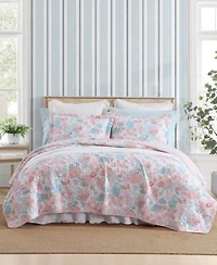 Laura Ashley Swimtime Reversible Quilt Sets