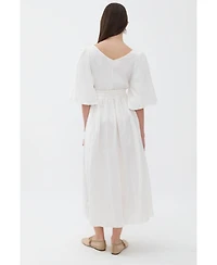 Nocturne Women's Balloon Sleeve Maxi Dress