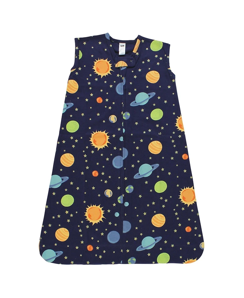 Hudson Baby Boys Unisex Cotton Sleevelessdom Slumber Shell