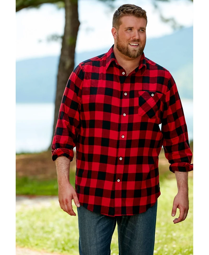 KingSize Big & Tall Boulder Creek by Flannel Shirt