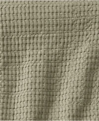 Lands' End Waffle Weave Throw Blanket