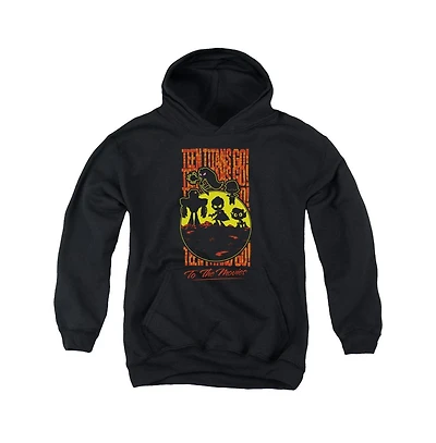 Teen Titans Go To The Movies Youth Silhouette Pull Over Hoodie / Hooded Sweatshirt