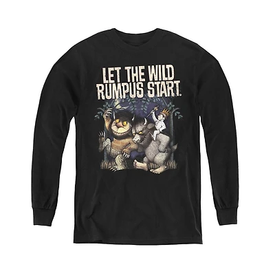Where The Wild Things Are Youth Rumpus Long Sleeve Sweatshirts