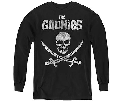 The Goonies Youth Flag 1 Long Sleeve Sweatshirt