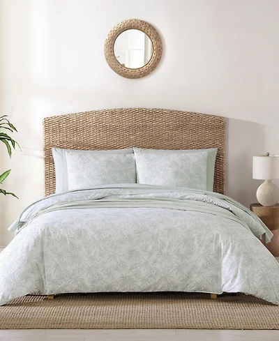 Closeout! Tommy Bahama Home Pen And Ink 3 Piece Duvet Cover Set, Full/Queen