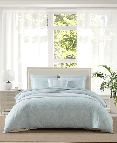 Closeout! Tommy Bahama Home Art Of Palms Reversible 3 Piece Comforter Set