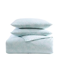 Closeout! Tommy Bahama Home Art Of Palms Reversible 3 Piece Duvet Cover Set