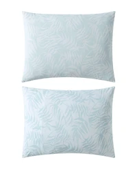 Closeout! Tommy Bahama Home Art Of Palms Reversible 3 Piece Duvet Cover Set