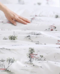 Closeout! Tommy Bahama Home Beach Club Reversible 3 Piece Duvet Cover Set, King