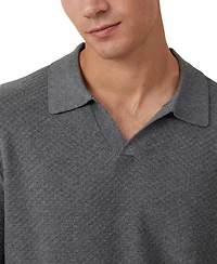 Cotton On Men's Jimmy Long Sleeve Polo