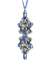 Swarovski Blue Crystal Hanging Snowflake Ornament
