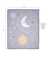 Bedtime Originals Little Star Celestial 3-Piece Nursery Baby Crib Bedding Set